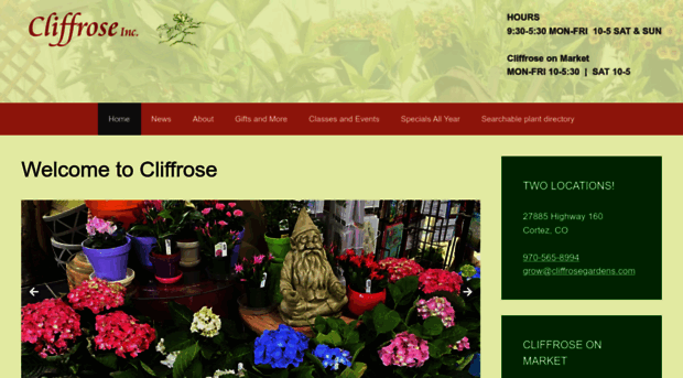 cliffrosegardens.com