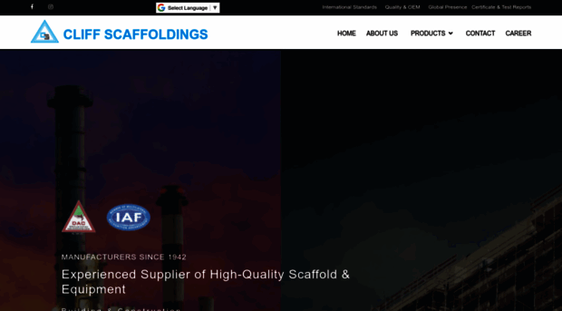cliffscaffoldings.com
