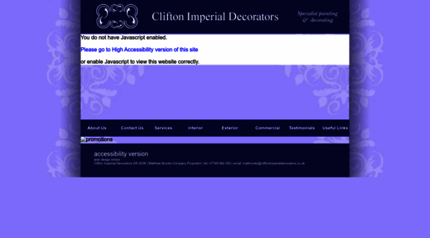cliftonimperialdecorators.co.uk
