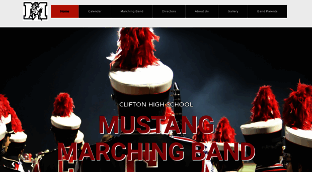 cliftonmustangband.com