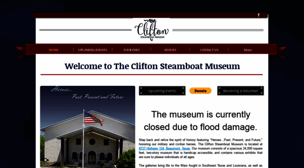 cliftonsteamboatmuseum.com