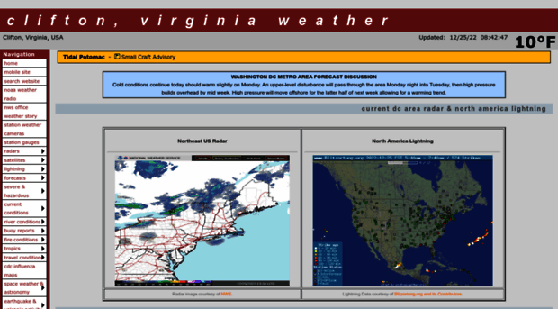 cliftonvaweather.com