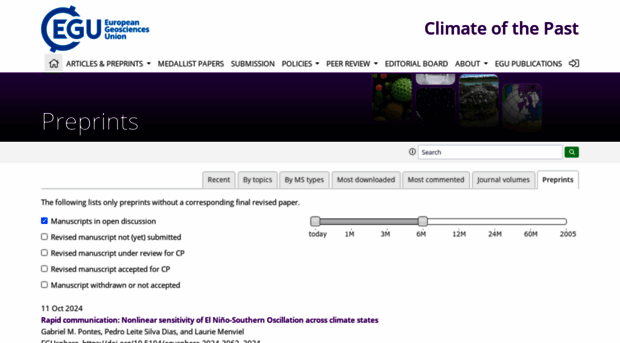 clim-past-discuss.net