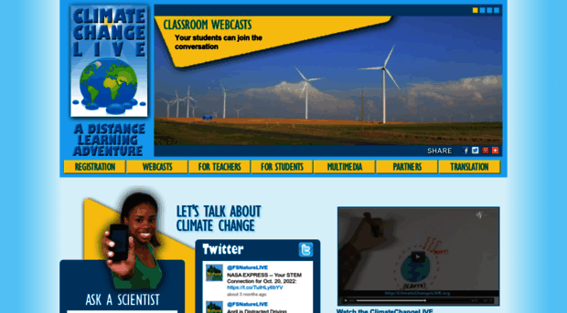 climatechangelive.org