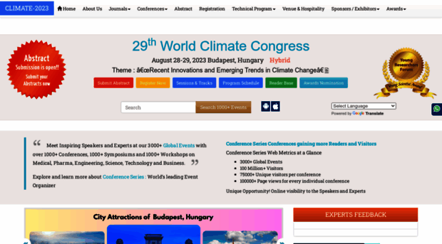 climatecongress.conferenceseries.com