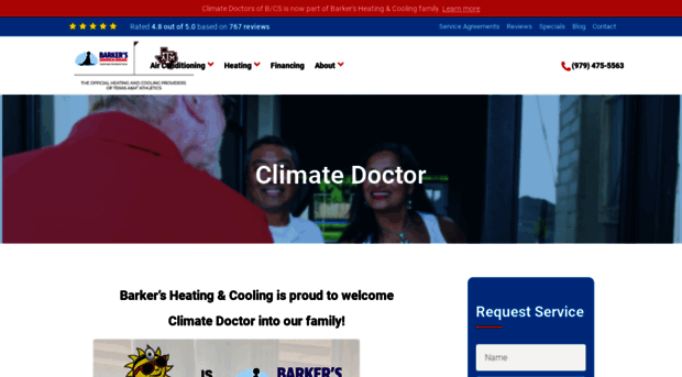 climatedoctorsofbcs.com