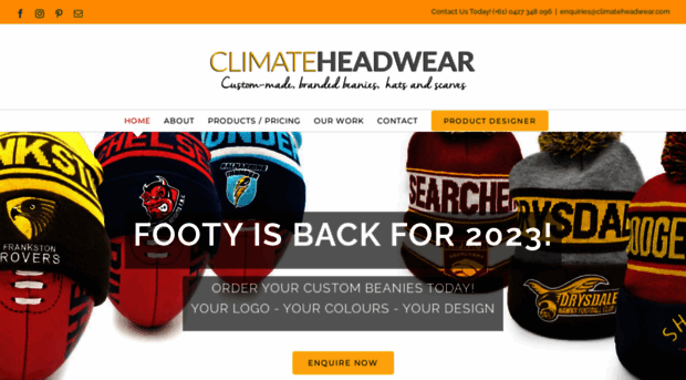 climateheadwear.com