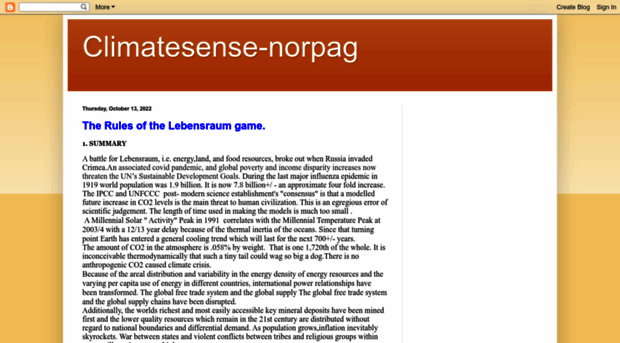 climatesense-norpag.blogspot.com