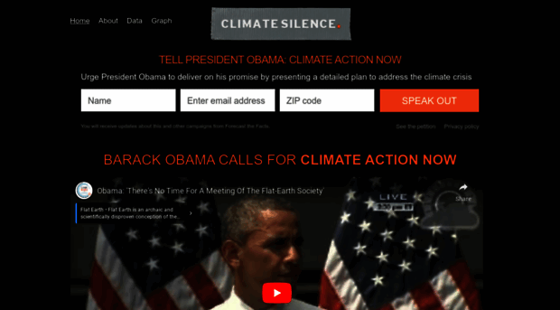 climatesilence.org