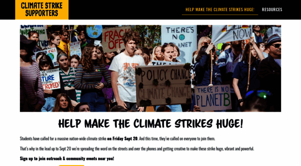 climatestrikesupporters.com