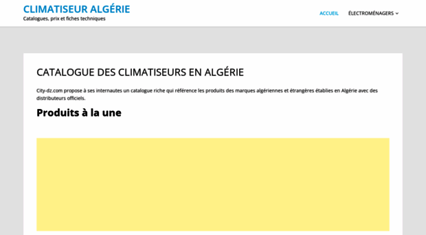 climatiseur-algerie.city-dz.com
