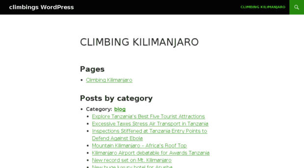 climbingkilimanjaro.org