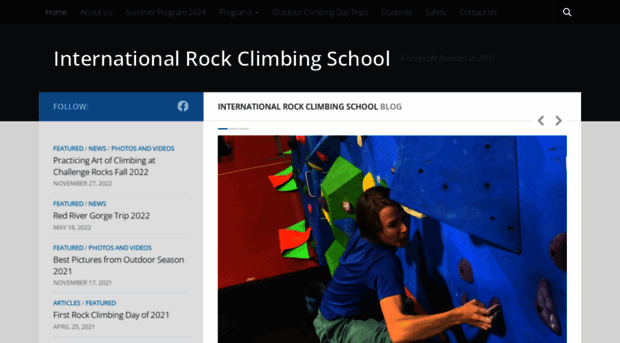 climbingschool.org