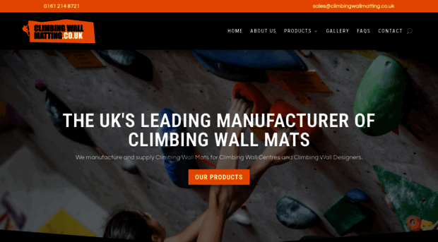 climbingwallmatting.co.uk