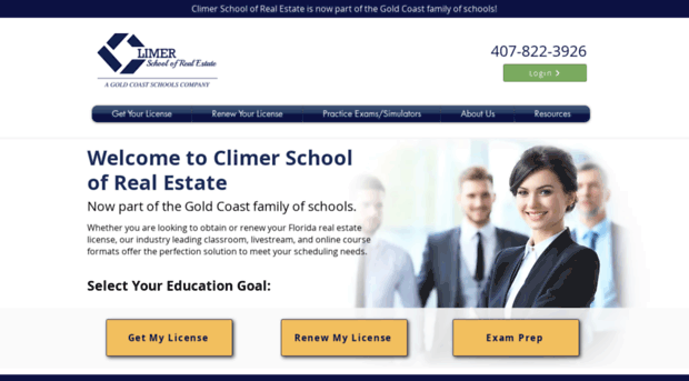 climerrealestateschool.com