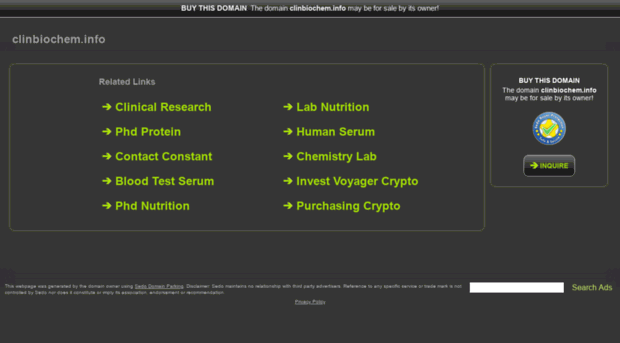 clinbiochem.info