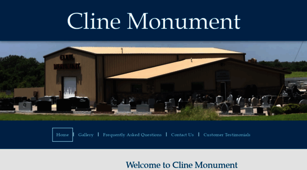 clinemonument.com