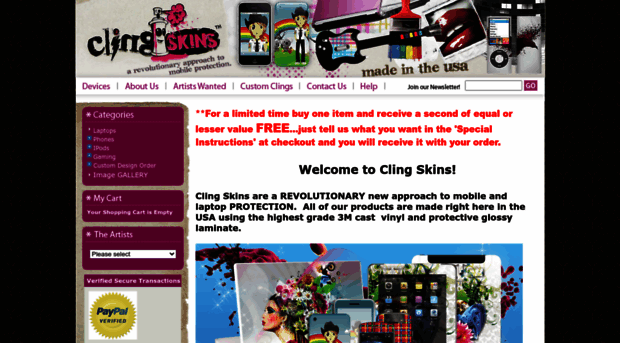 clingskins.com