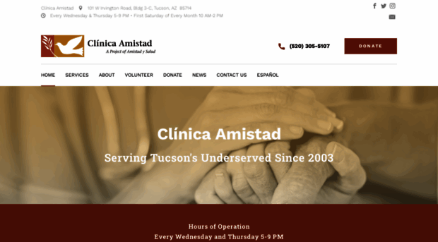 clinicaamistad.org