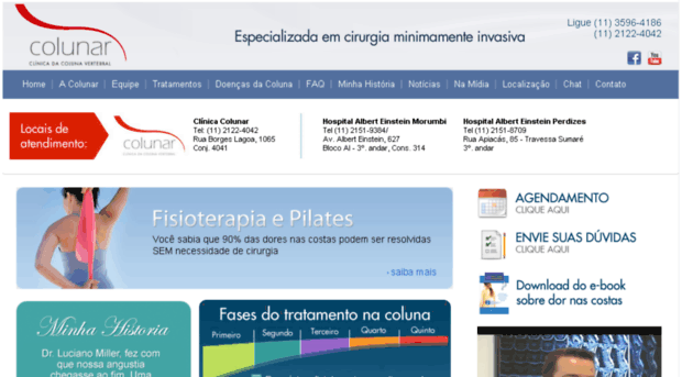 clinicadacolunavertebral.com