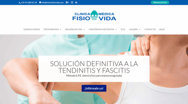 clinicafisiovida.com
