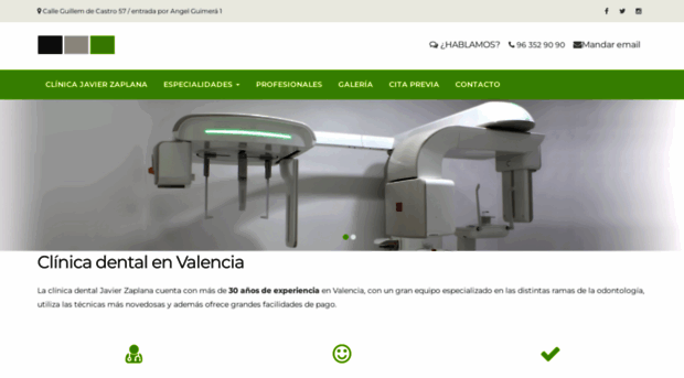 clinicajavierzaplana.es