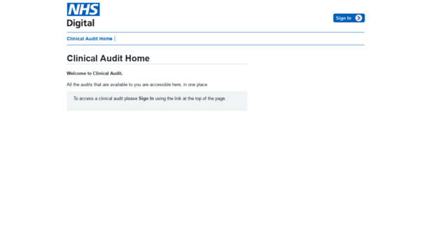 clinicalaudit.hscic.gov.uk