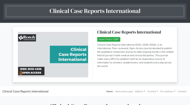 clinicalcasereportsint.com