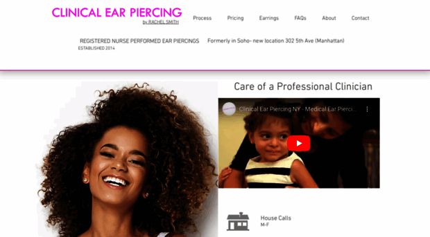 clinicalearpiercing.com