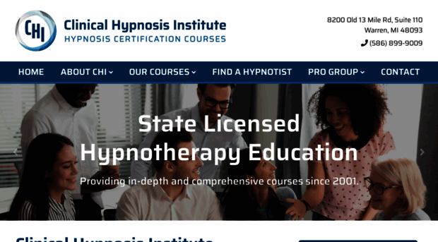 clinicalhypnosisinstitute.com