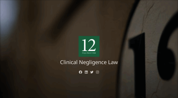 clinicalnegligence.blog