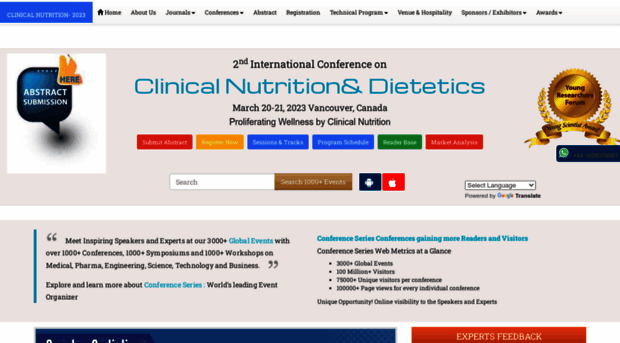 clinicalnutrition.insightconferences.com