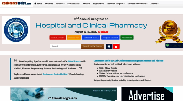 clinicalpharmacy.pharmaceuticalconferences.com