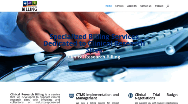 clinicalresearchbilling.com