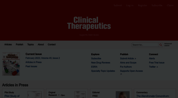 clinicaltherapeutics.com