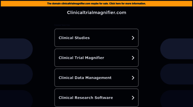 clinicaltrialmagnifier.com