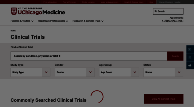 clinicaltrials.uchicago.edu