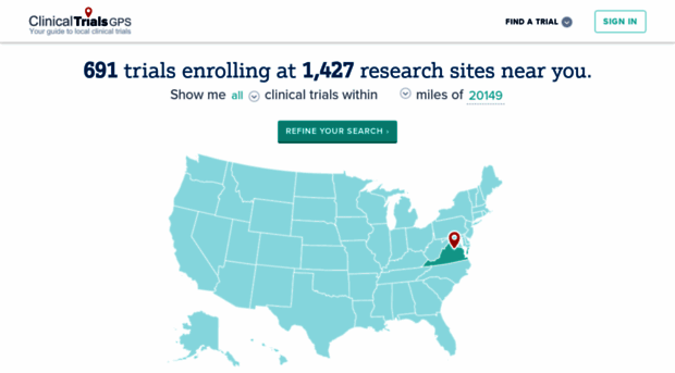 clinicaltrialsgps.com