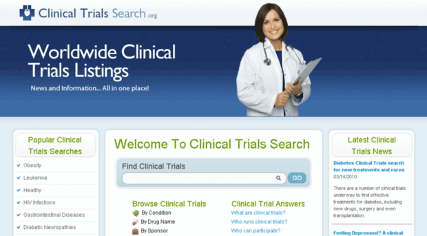 clinicaltrialssearch.org