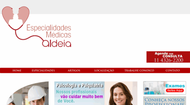 clinicamedicaaldeia.com.br