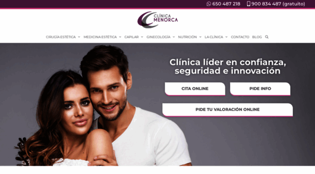 clinicamenorca.com