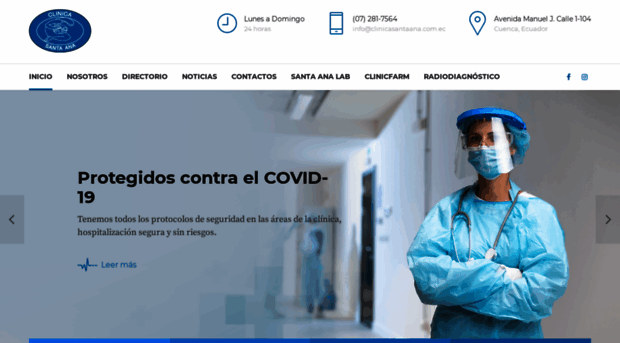 clinicasantaana.com.ec