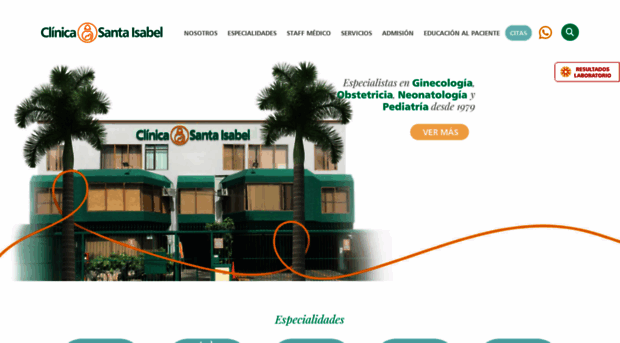 clinicasantaisabel.com