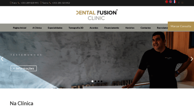 clinicasdentalfusion.com