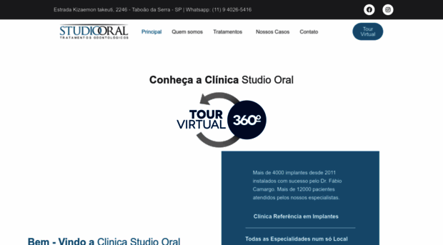 clinicastudiooral.com.br