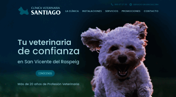 clinicaveterinariasantiago.es