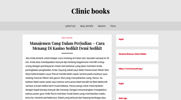 clinicbooks.net