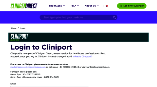 cliniport.co.uk