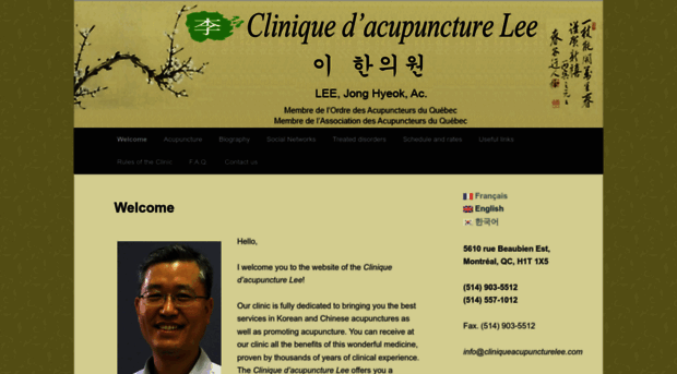 cliniqueacupuncturelee.com