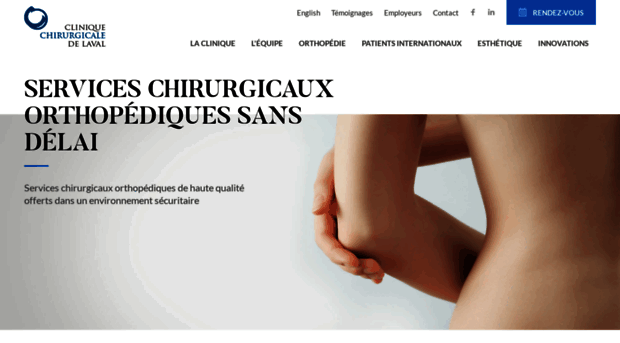 cliniquechirurgicaledelaval.com